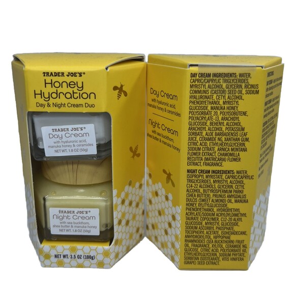 Trader Joe’s Honey Hydration Day & Night Cream Duo Plus 5 Manuka Honey Bars Soap - Picture 5 of 5